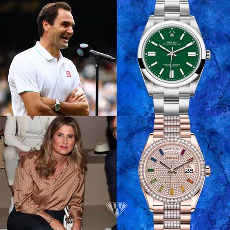 mirka federer rolex watch|mirka and roger Federer.